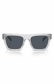55mm Rectangular Sunglasses