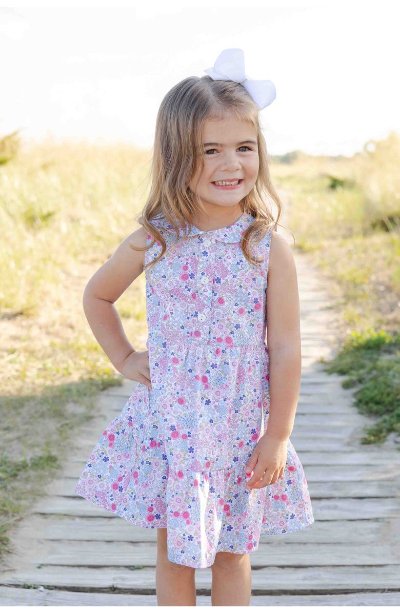 Florence Eiseman Floral Print Dress, Alternate, color, Multi