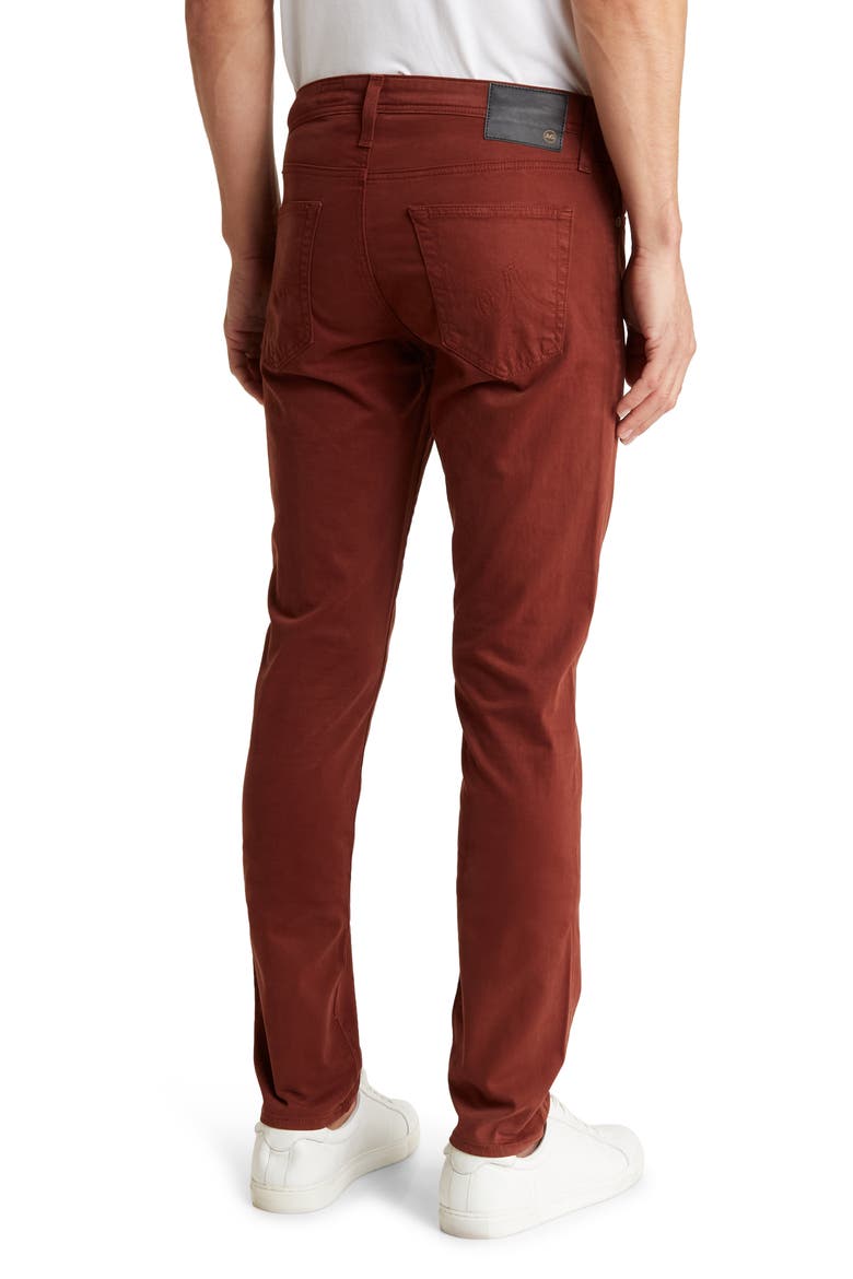 Dylan Skinny Fit Pants, Alternate, color, RICH CRIMSON