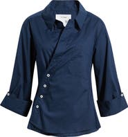 CISSA Asymmetric Wrap Top