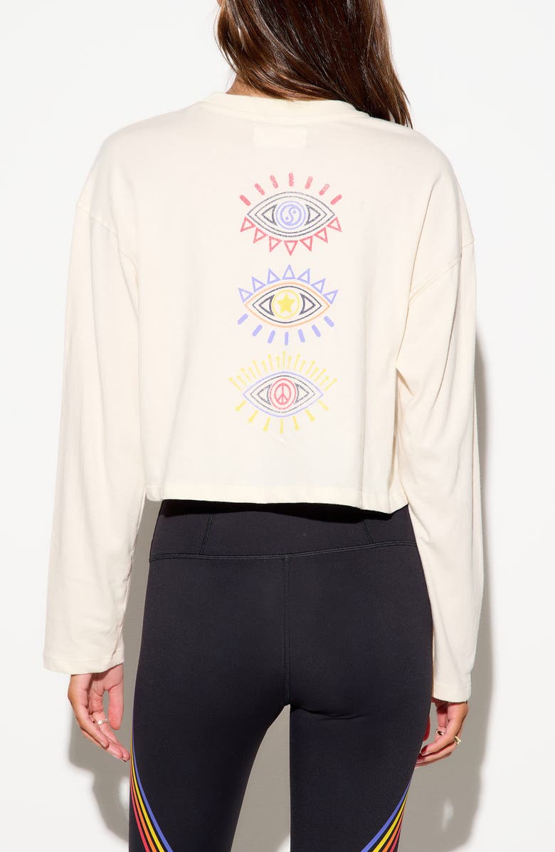 Spiritual Gangster Icy Drew Graphic Long Sleeve T-Shirt, Alternate, color, Canvas