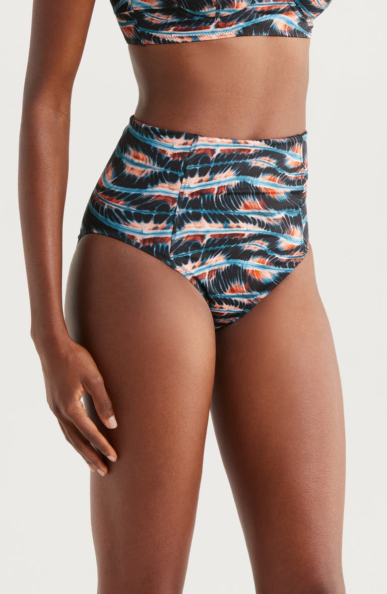 Ulla Johnson Zahara High Waist Bikini Bottoms, Alternate, color,