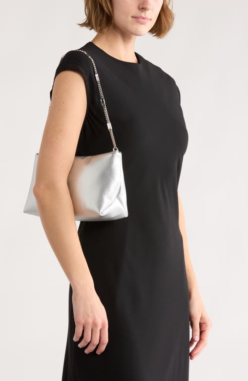 Kate Spade New York Anya Metallic Shoulder Bag In Silver