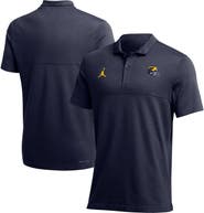Jordan Brand Men's Jordan Brand Navy Michigan Wolverines 2022 Coaches Performance Polo