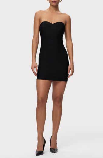 Herve Leger Strapless Bandage Minidress