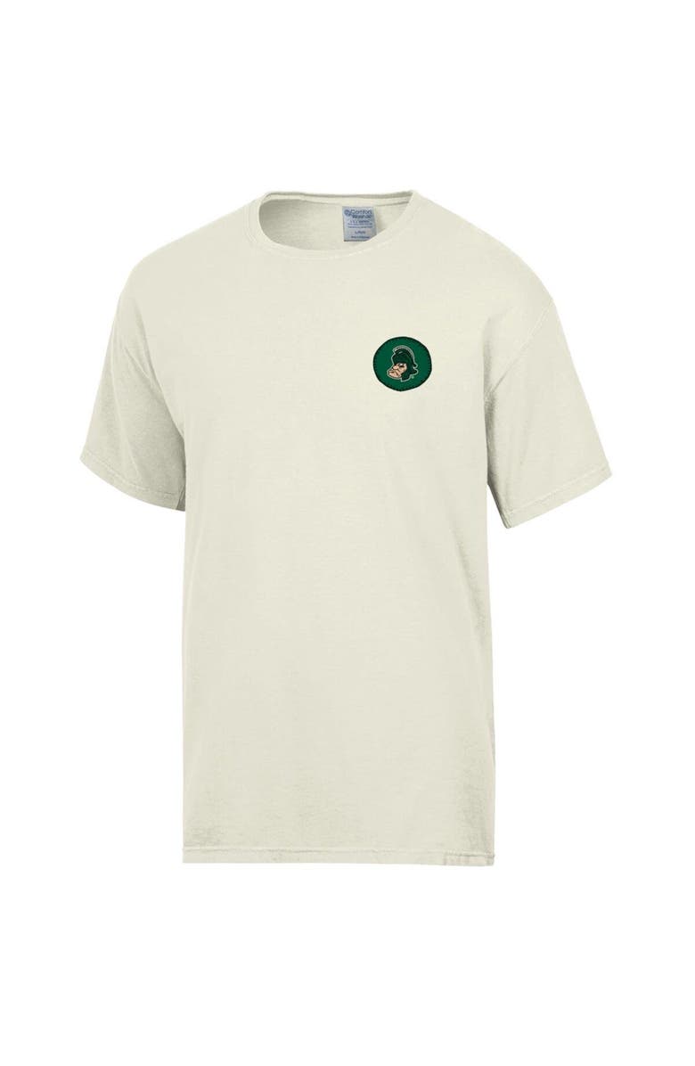 Comfort Wash Men's Comfort Wash Cream Michigan State Spartans Camping Trip T-Shirt, Alternate, color,