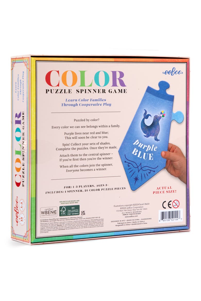 Color Spinner Game Puzzle, Alternate, color, MULTI