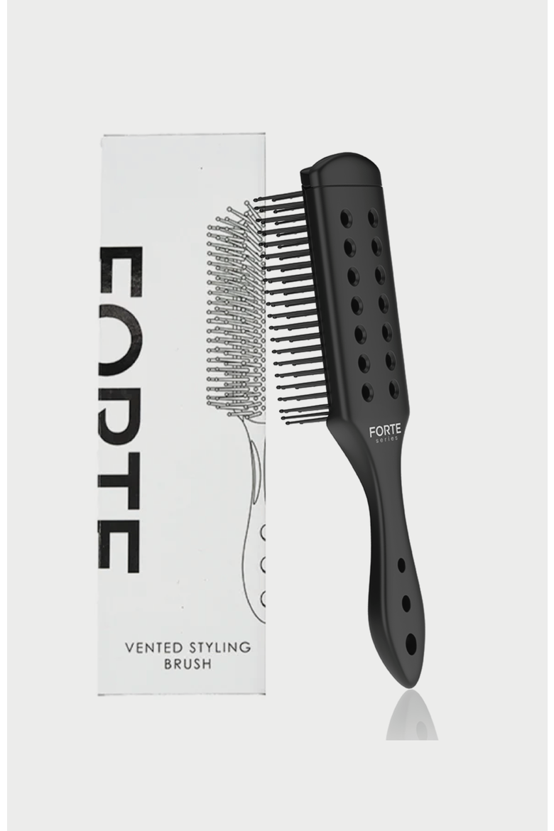 Vented Styling Brush, Alternate, color, Black