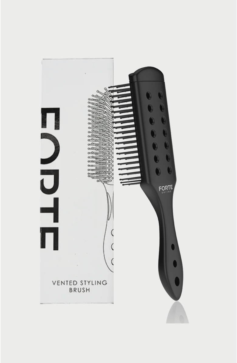 Forte Series Vented Styling Brush, Alternate, color, Black