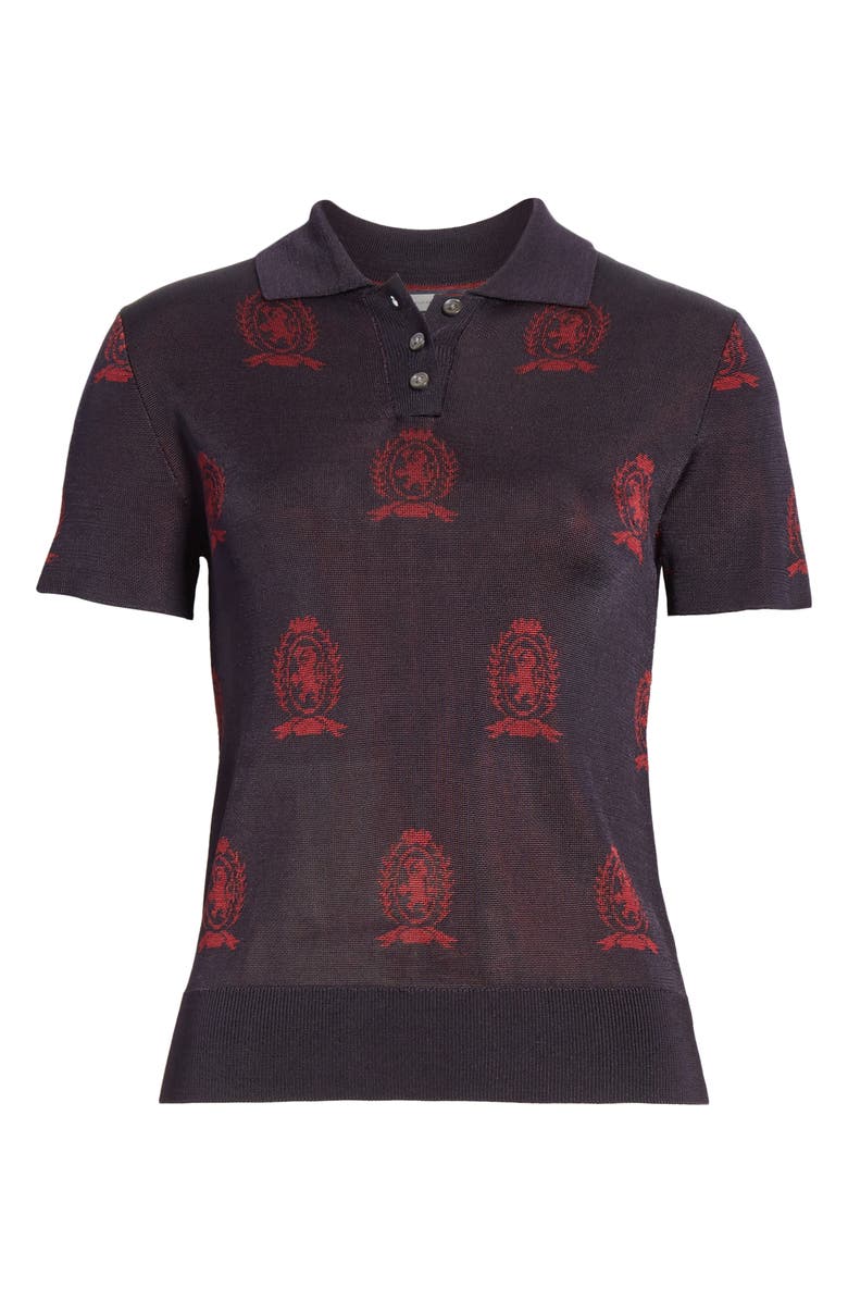 Hilfiger Collection Crest Jacquard Polo, Alternate, color, 