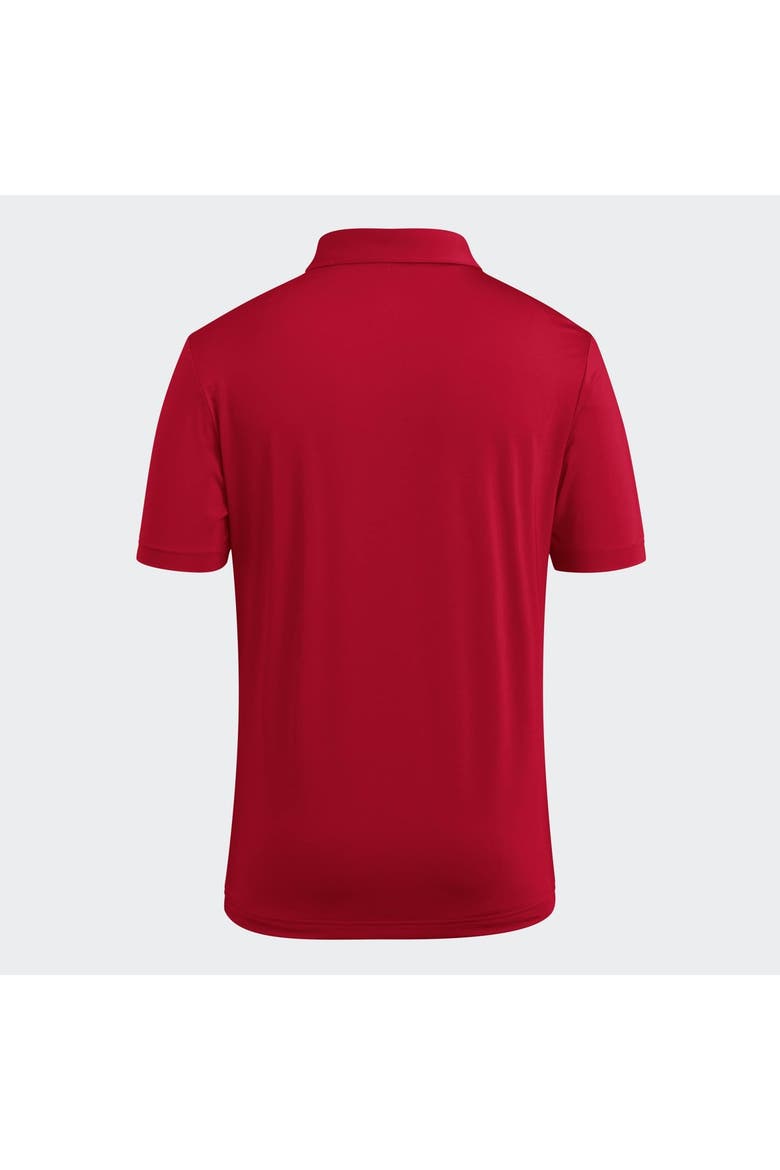 Men's adidas Red Nebraska Huskers Ultimate 365 Solid Polo, Alternate, color, Red