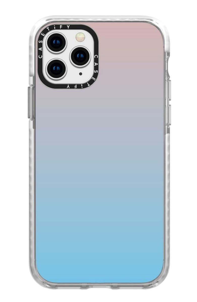 CASETiFY Blue Pink Gradient iPhone 11 Pro Phone Case, Main, color,