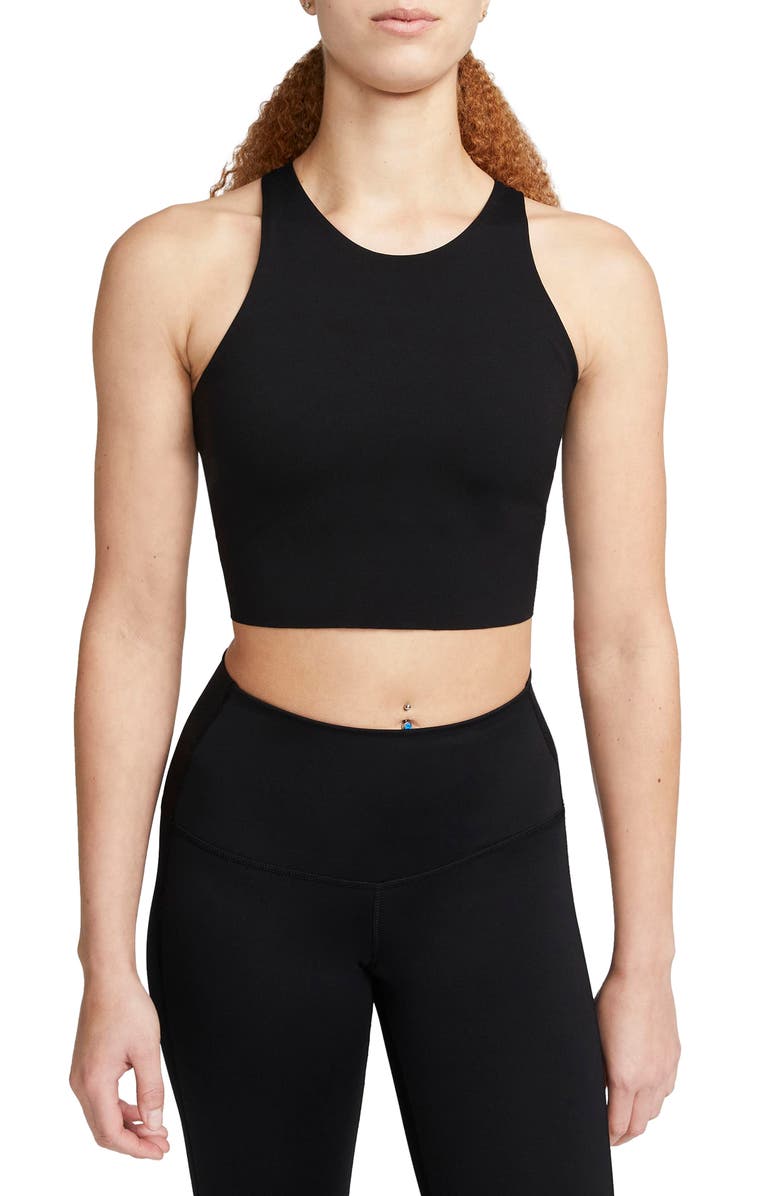 Nike Yoga Dri-FIT Luxe Crop Tank, Main, color,