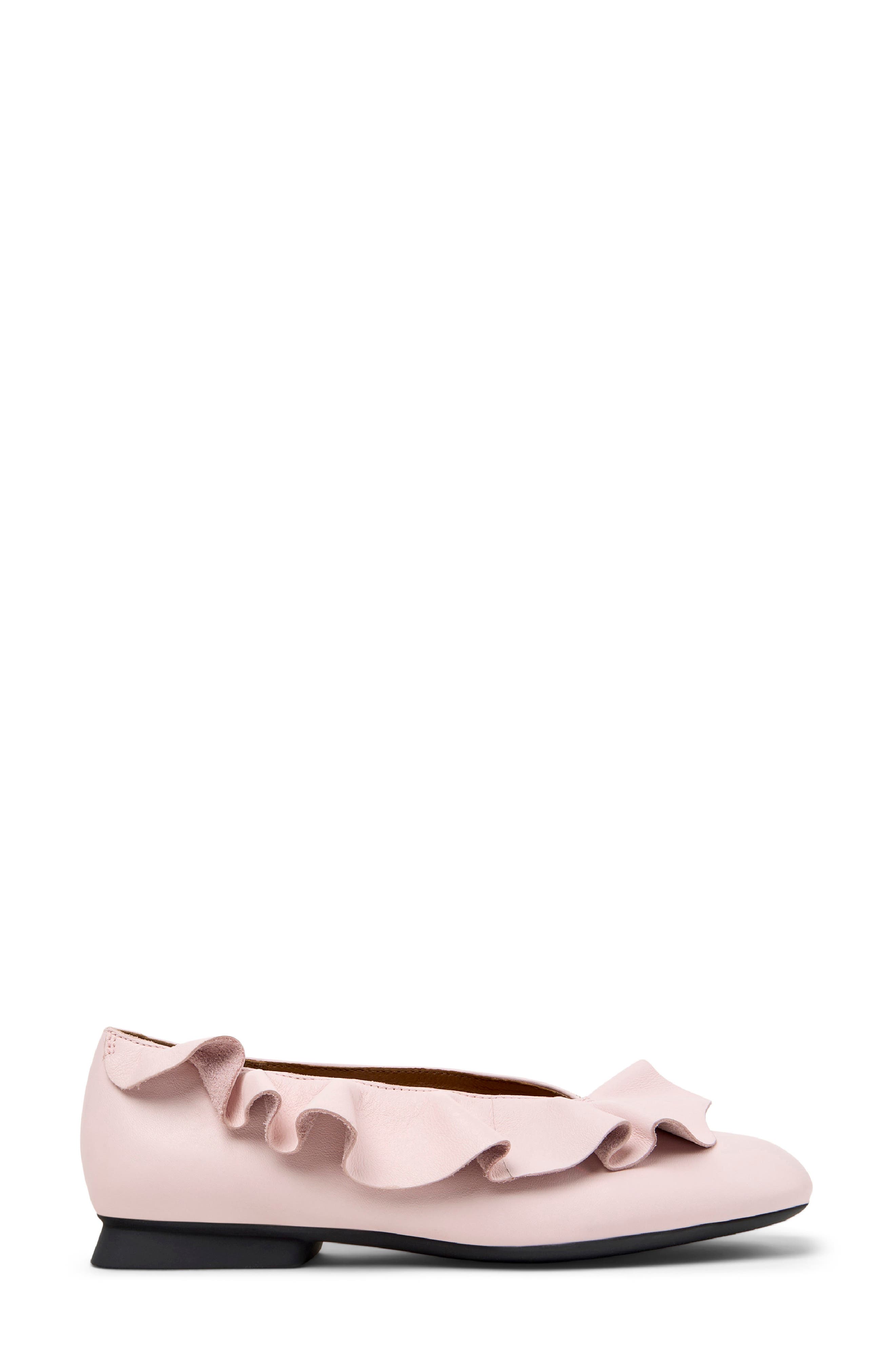 Camper Casi Myra Ruffle Flat, Alternate, color, Pastel Pink