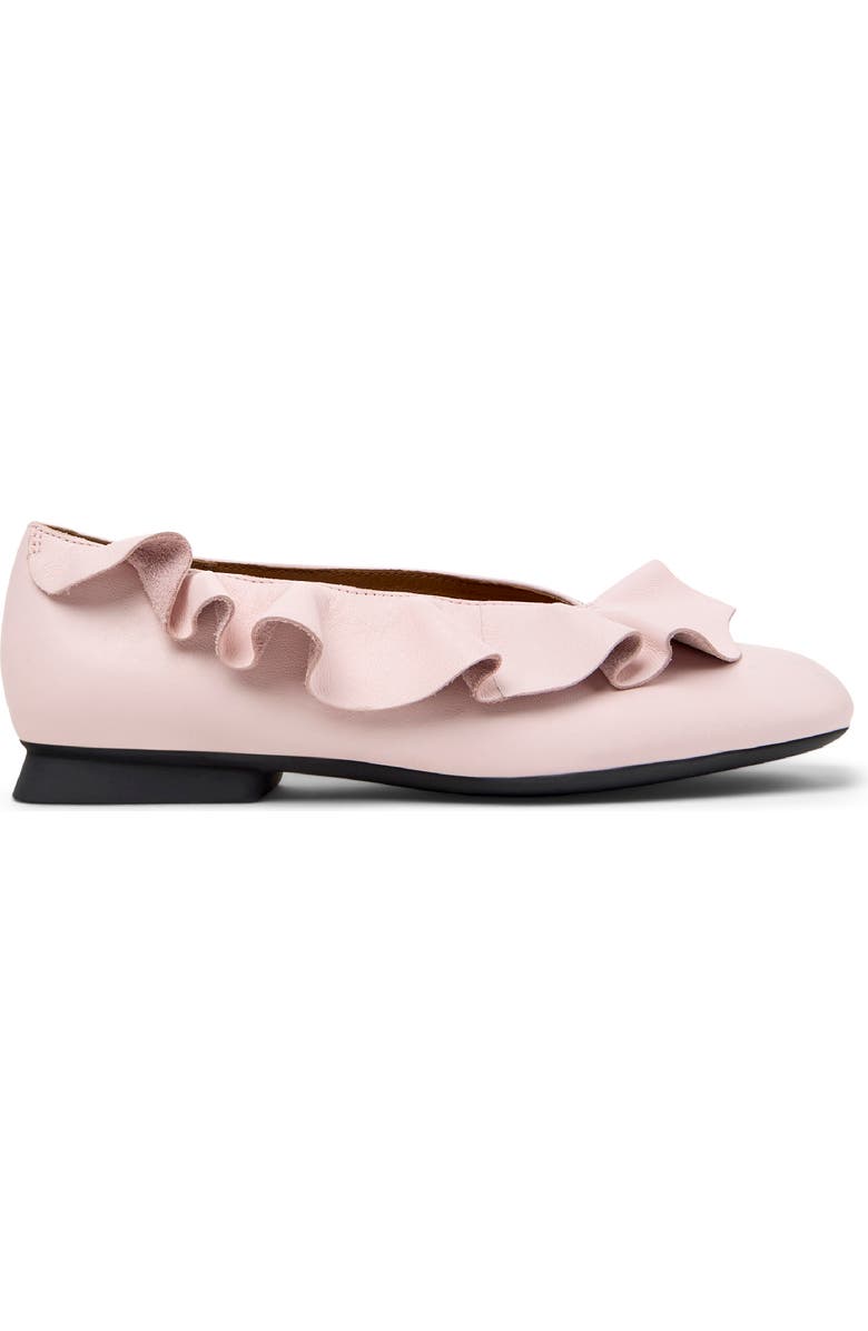 Camper Casi Myra Ruffle Flat, Alternate, color, Pastel Pink