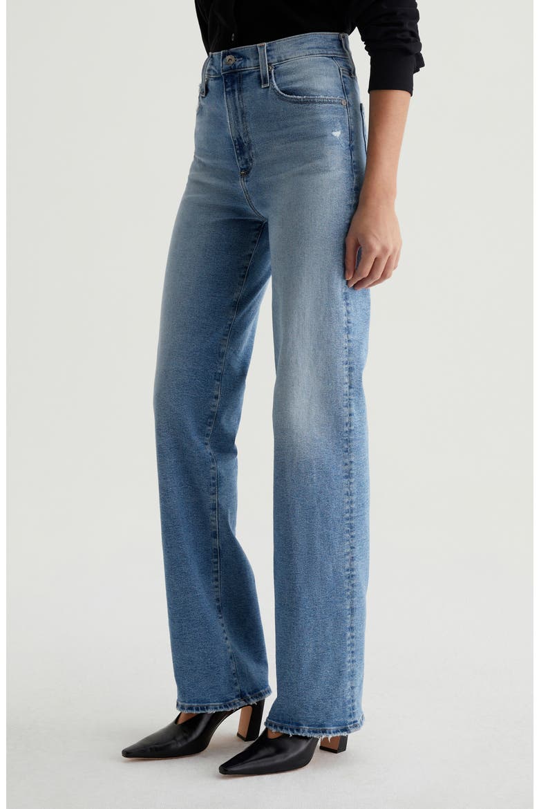 Kora High Waist Wide Leg Jeans, Alternate, color, MOMENTO