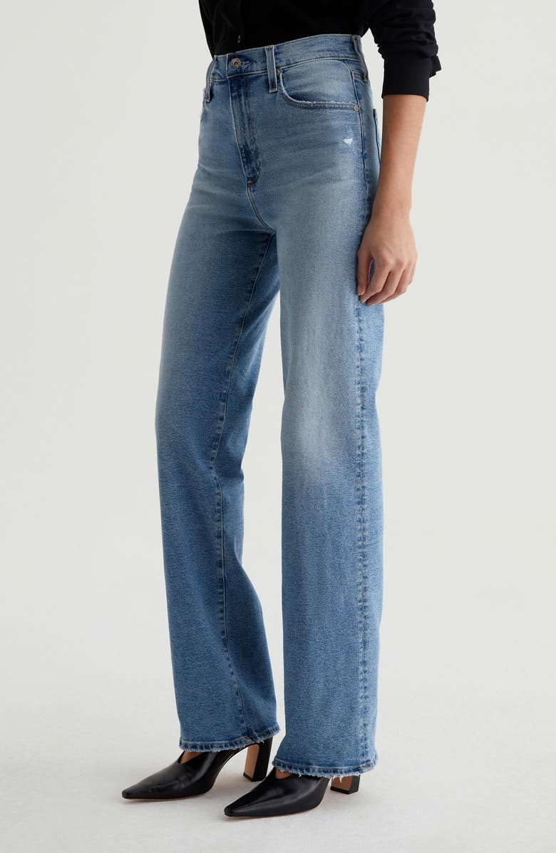 AG Kora High Waist Wide Leg Jeans, Alternate, color, Momento