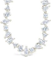 Sterling Forever Ellery Cubic Zirconia Tennis Necklace