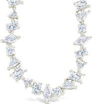 Sterling Forever Ellery Cubic Zirconia Tennis Necklace
