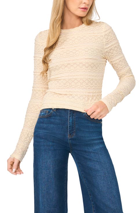 Michele Tiered Long Sleeve Top
