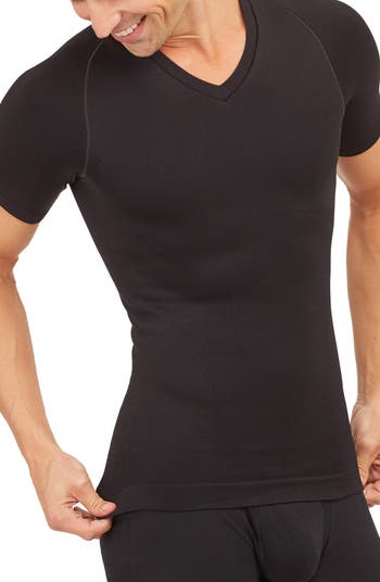 Spanx BoostUp Crewneck Tee Shirt - Very Black