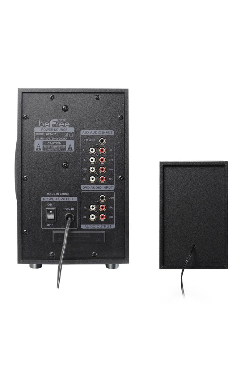 Befree Sound Bluetooth Surround Sound Speaker System with 5.1 Channels, Alternate, color, Orange