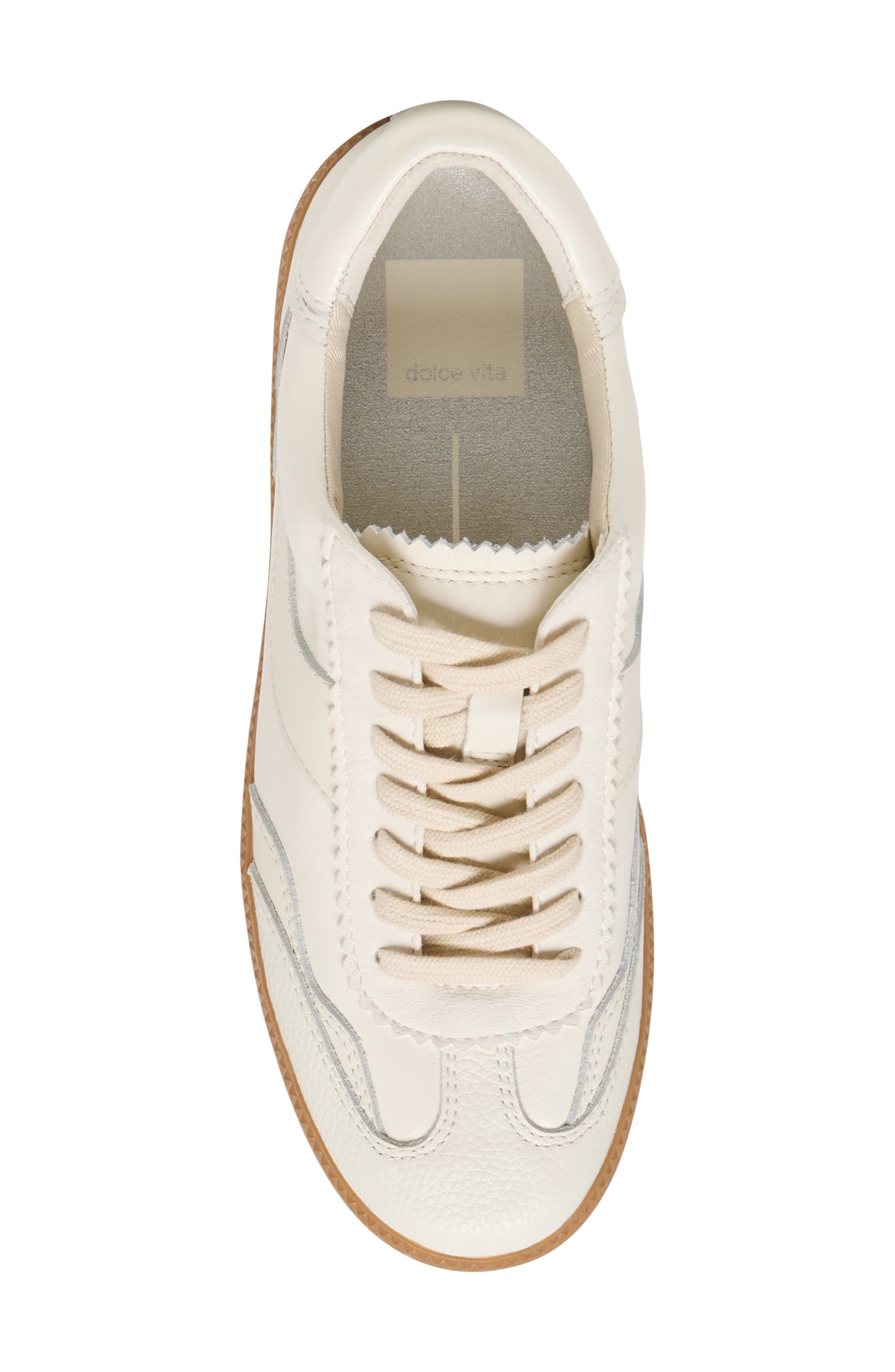 Dolce Vita Notice Sneaker, Alternate, color, White Leather