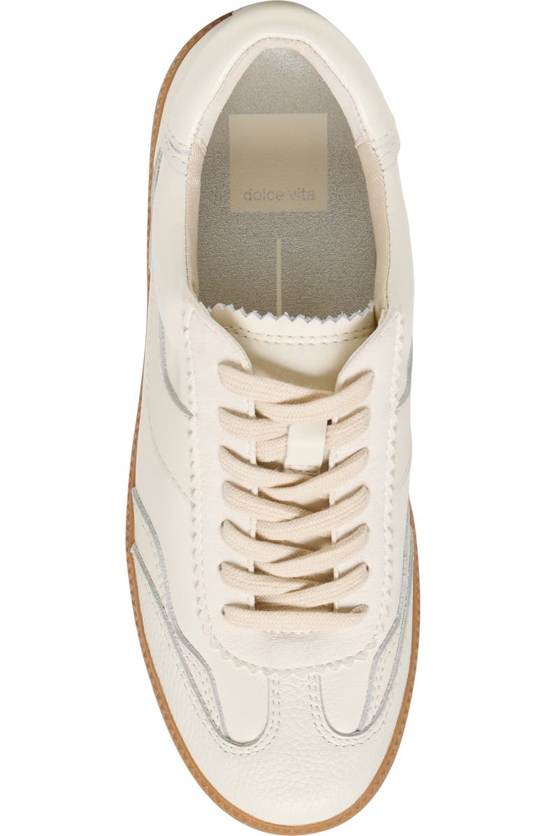 Dolce Vita Notice Sneaker, Alternate, color, White Leather