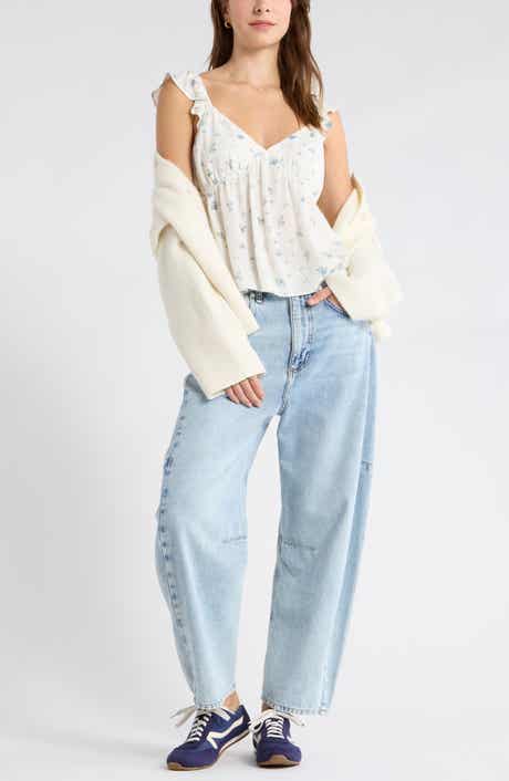 Abound Flutter Sleeve Babydoll Tank Top