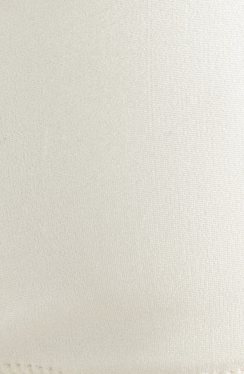 BOAMAR Daphne Strapless Bikini Top, Alternate, color, Shimmer Ivory