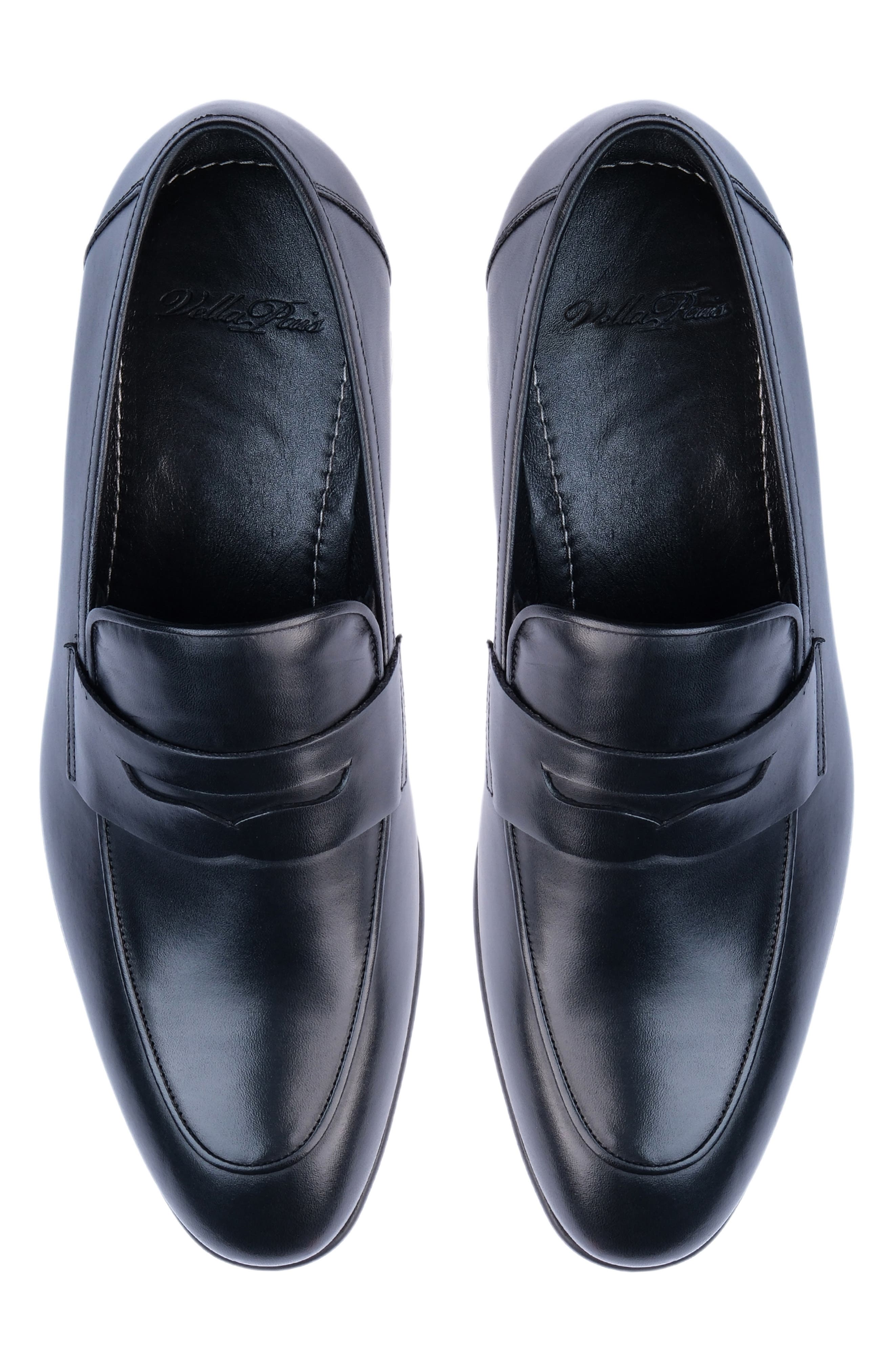 VELLAPAIS Lapitos Penny Loafer, Alternate, color, Black