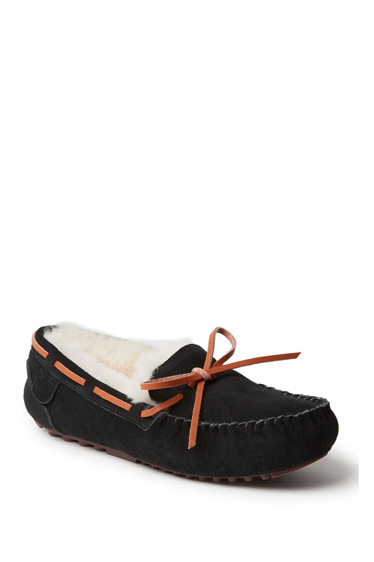 FIRESIDE BY DEARFOAMS Victoria Genuine Shearling Lined Slipper, Main, color, 