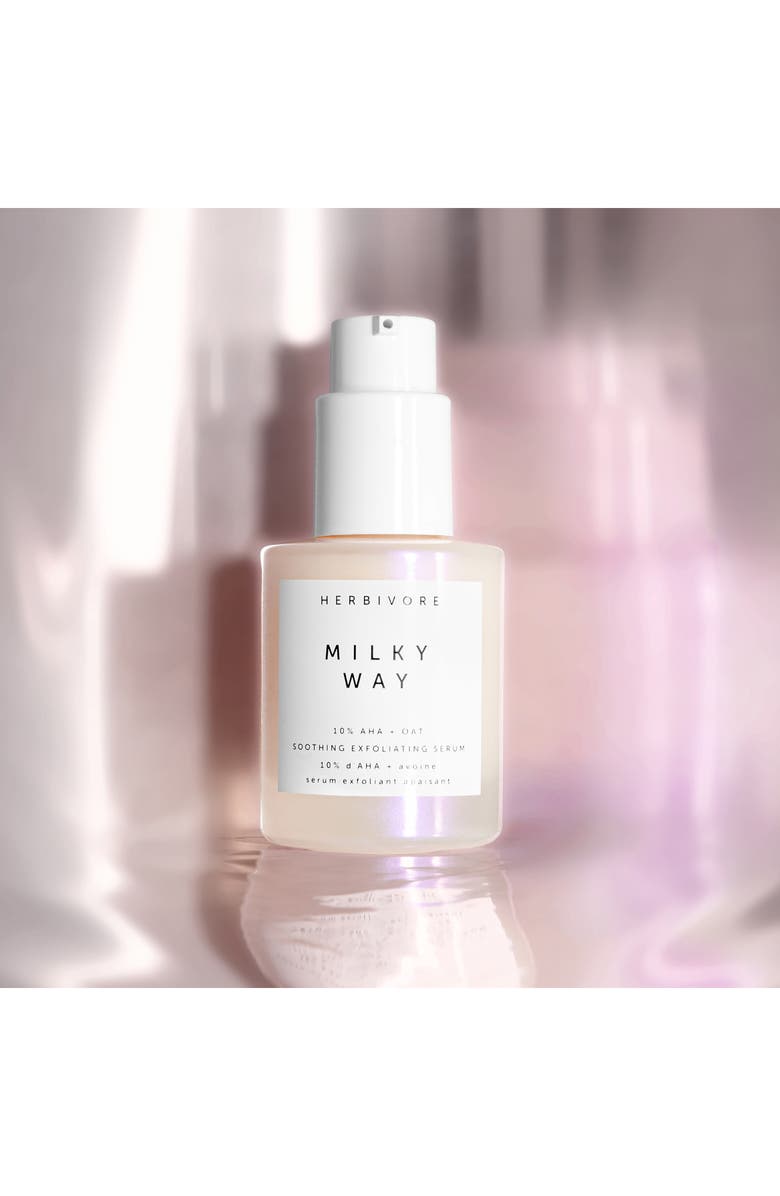 Herbivore Botanicals Milky Way 10% AHA & Oat Soothing Exfoliating Serum, Alternate, color, 