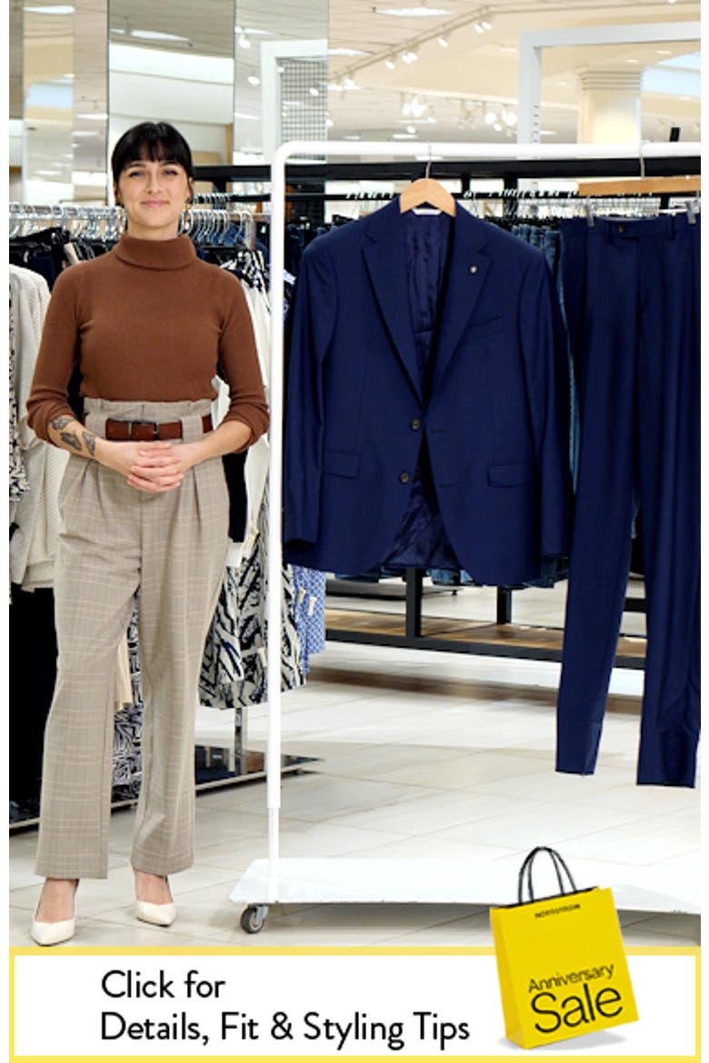 Esprit High Blue Super 120s Wool Suit video