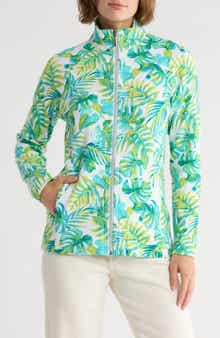 Tommy Bahama Aruba La Playa Palms Full-Zip Sweatshirt