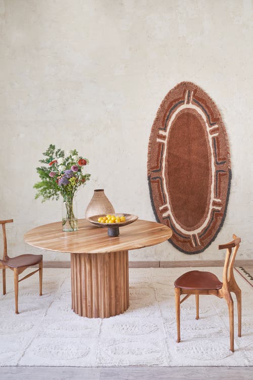 Lorena Canals Woolable Rug Karibu In Brown
