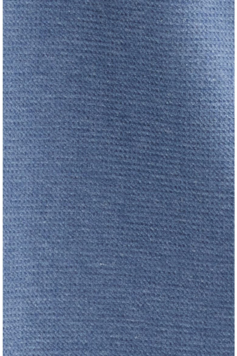 Coastal Heather Shawl Collar Cotton Robe, Alternate, color, HEATHER BLUE