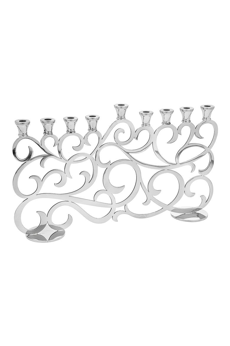 Reserve Judaica Menorah, Main, color, SILVER