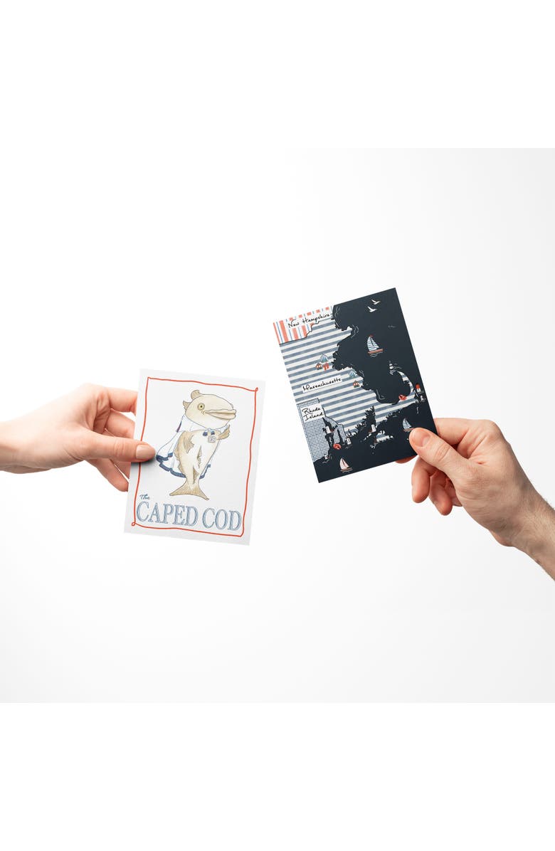 Ramus & Co Everyday Greeting Card Pack Sets (3 ct, Assorted) The Caped Cod, LOVE Nautical Flags, Seacoast MA, Alternate, color, Multi-Pack