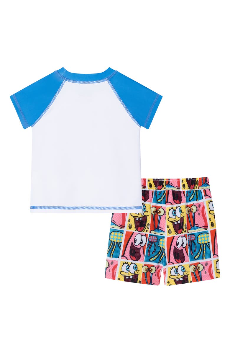 Andy & Evan x Spongebob SquarePants™ Two-Piece Rashguard Swimsuit ...