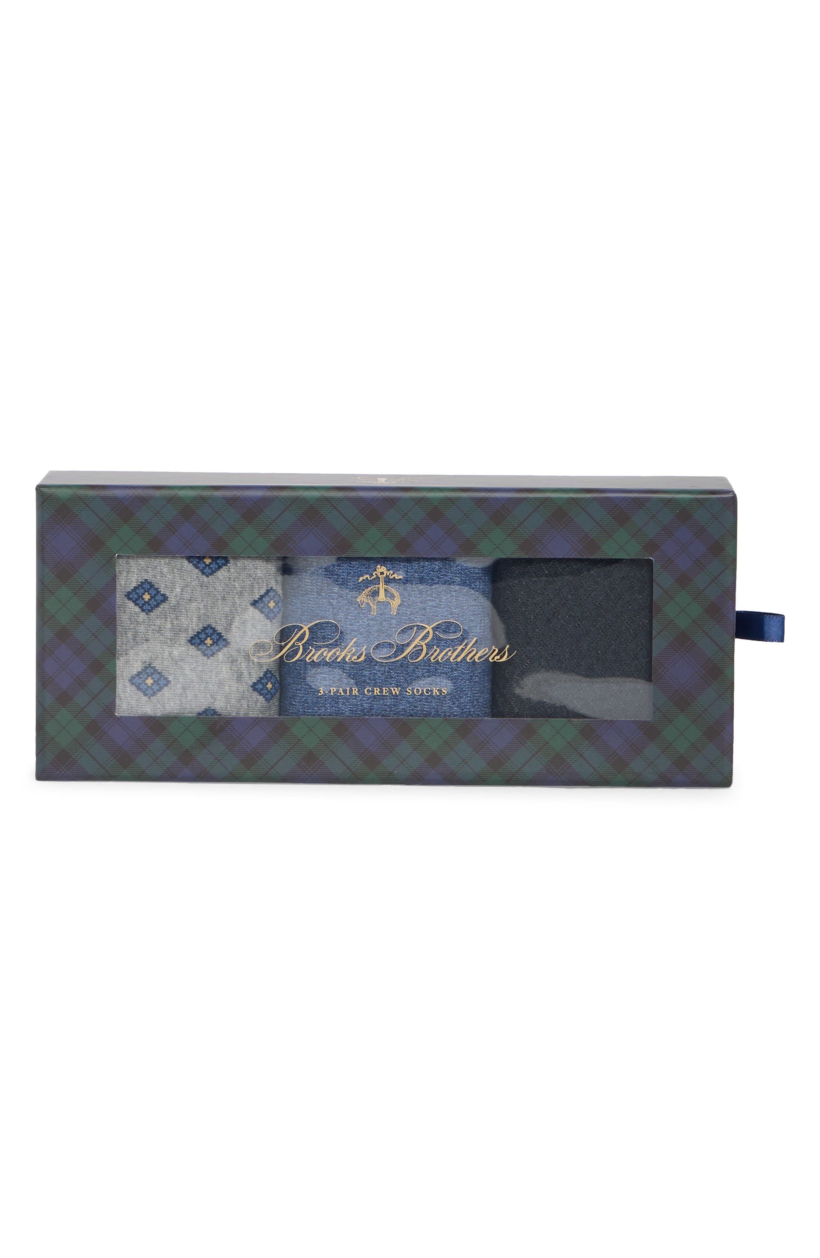 3-Pack Neat Crew Socks