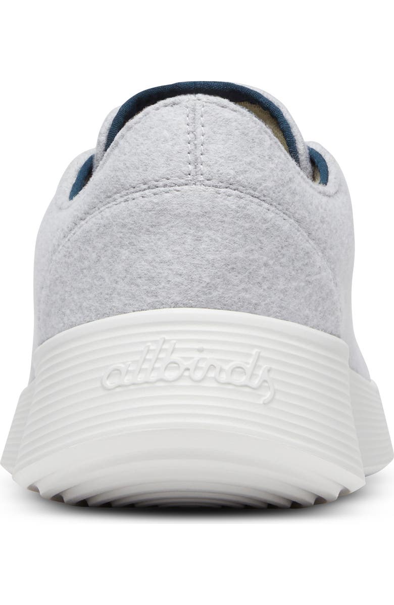 Allbirds Wool Runner Go Sneaker, Alternate, color, Light Grey/ True Navy
