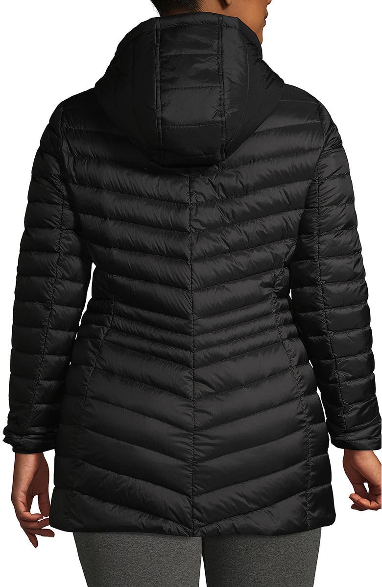 Lands' End Ultralight Packable Down Jacket, Alternate, color, Black