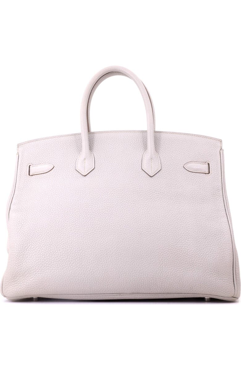 Pre-Owned Hermes Birkin Handbag Grey Togo with Palladium Hardware 35, Alternate, color, Gris Perle