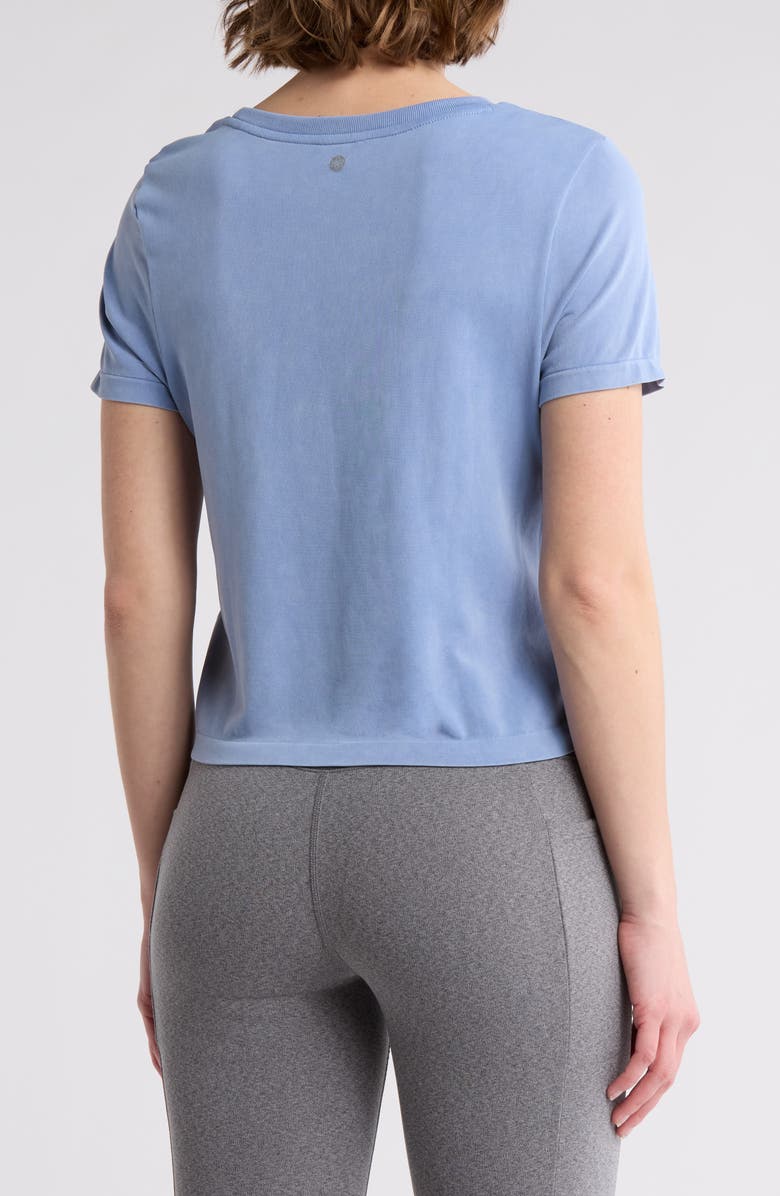 HARMONY AND BALANCE Seamless Cropped T-Shirt, Alternate, color,