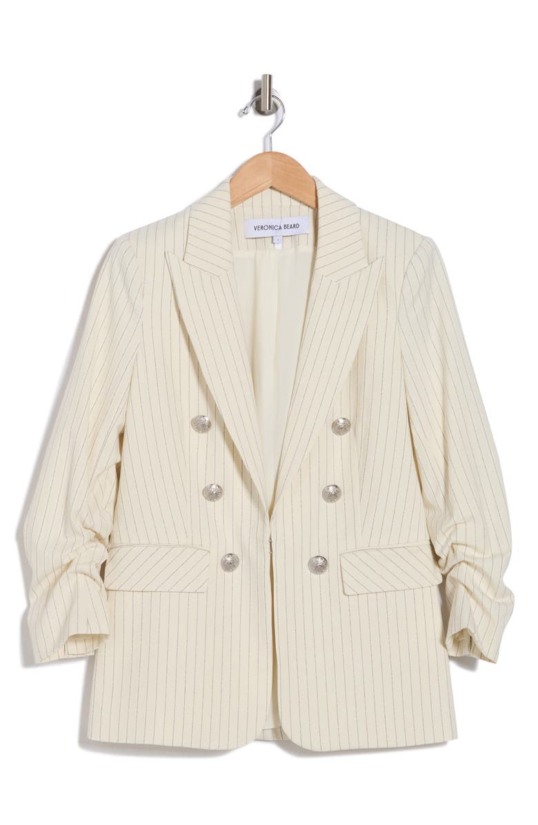 Veronica Beard Beacon Dickey Jacket, Alternate, color, Ecru Multi