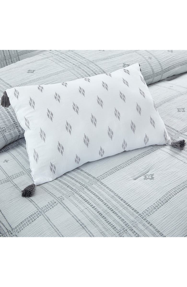 Modern Threads Jacquard Microfiber 5-Piece Comforter Set, Alternate, color, Grey