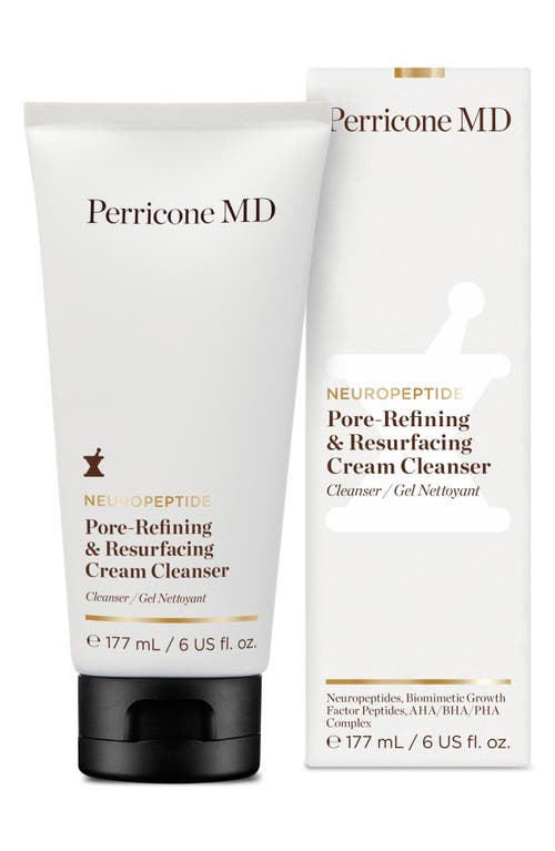 Perricone Md Neuropeptide Pore-refining & Resurfacing Cream Cleanser In Transparent