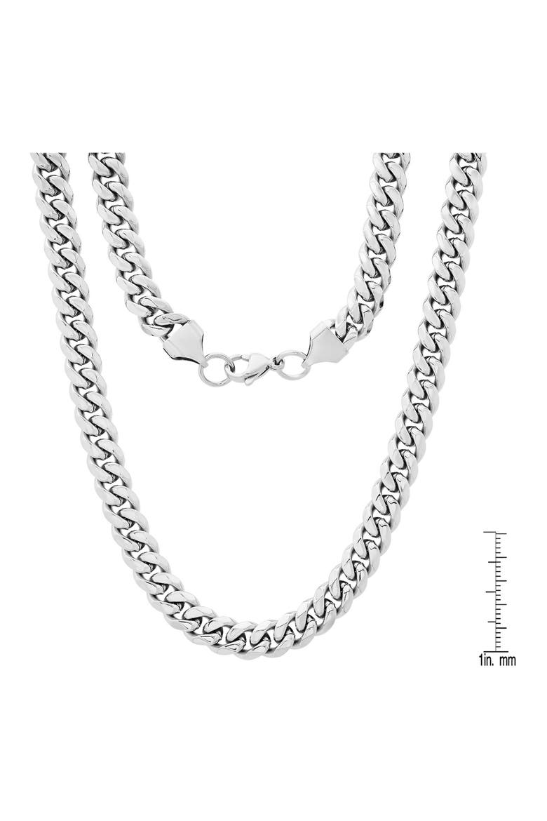 Cuban Link Necklace, Alternate, color, SILVER