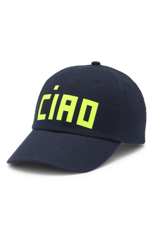 Clare V Ciao Baseball Cap